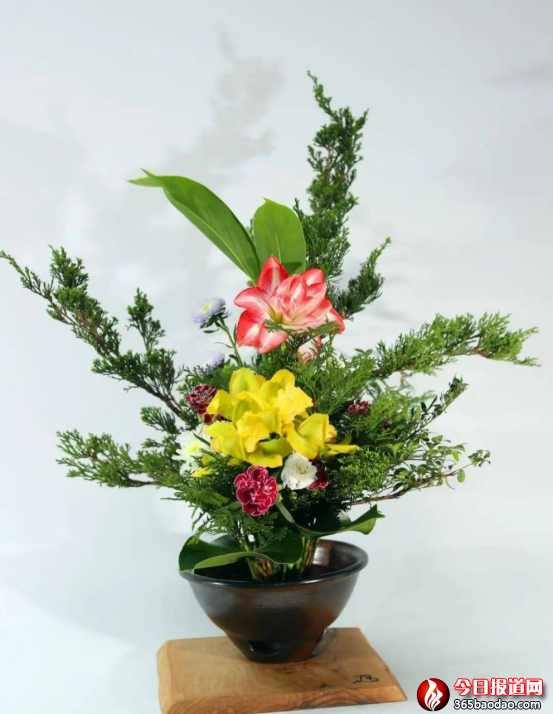 丁再獻題聯(lián):走近插花文化藝術家袁乃夫1277.png
